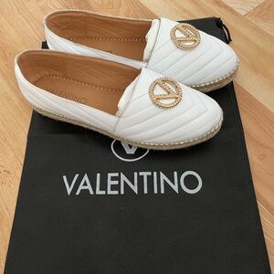 VALENTINO Espandrilles, white, 39, New